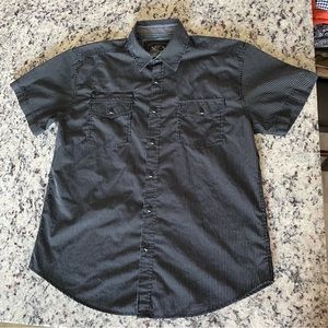 04-Drill NYC Black and white, size L made in Bangladesh, in very good condition